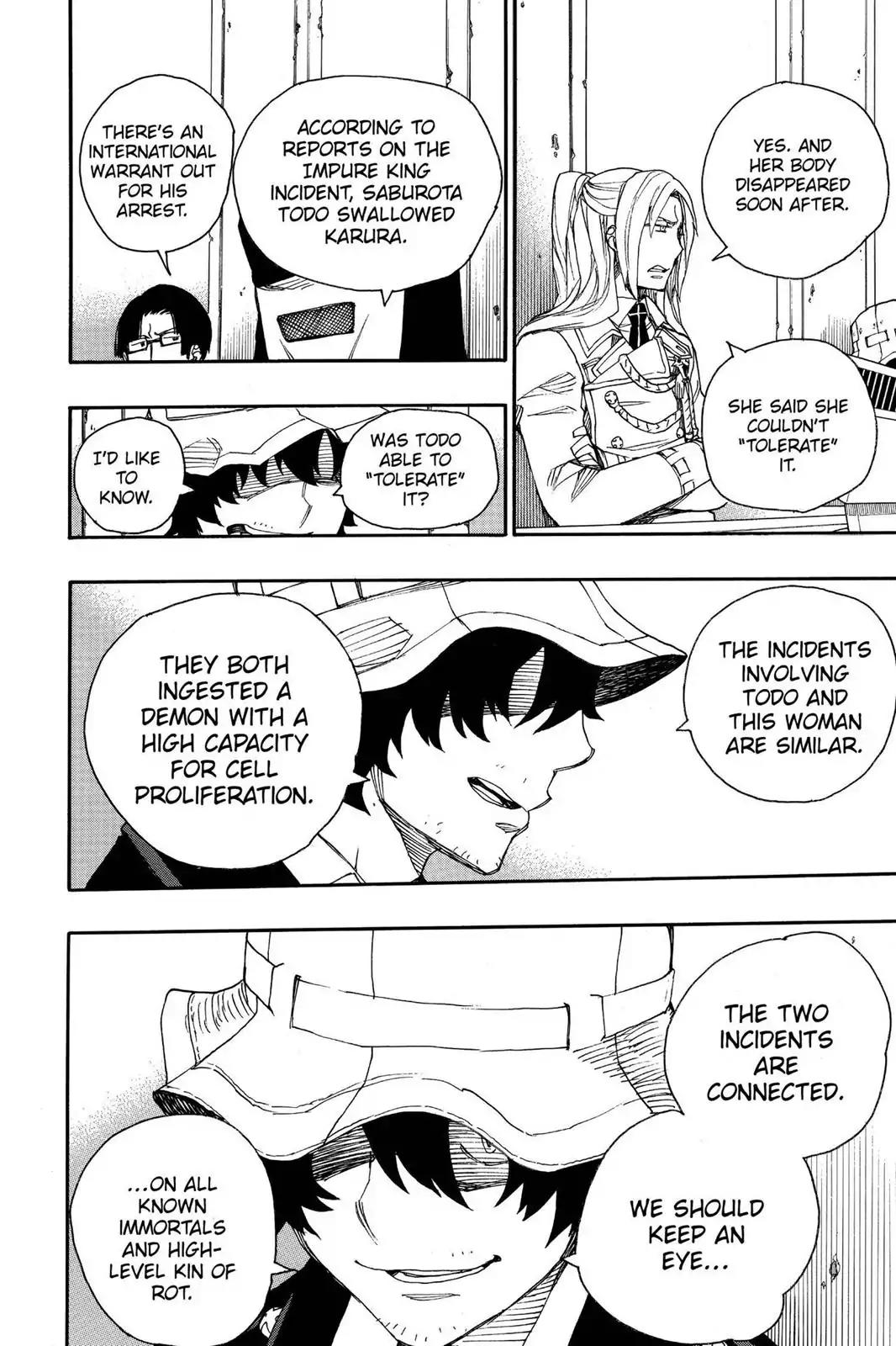 Ao no Exorcist Chapter 38 - Page 35