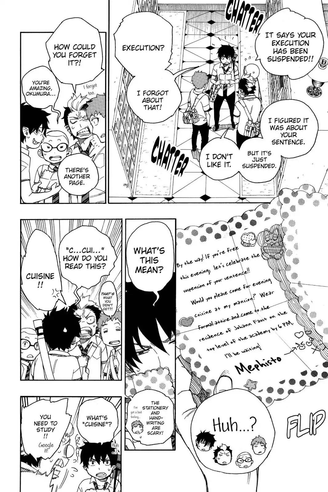 Ao no Exorcist Chapter 39 - Page 2