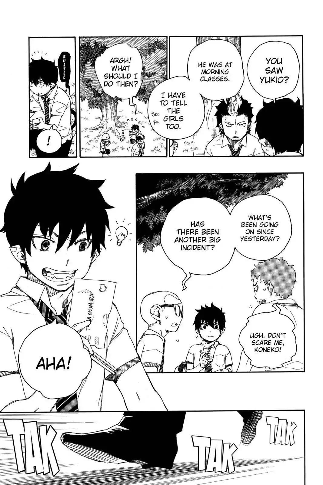 Ao no Exorcist Chapter 39 - Page 11