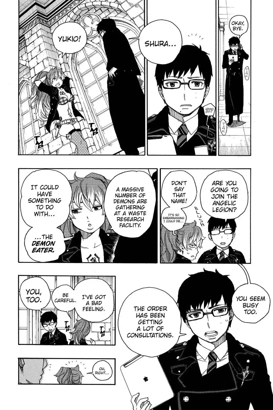 Ao no Exorcist Chapter 39 - Page 12