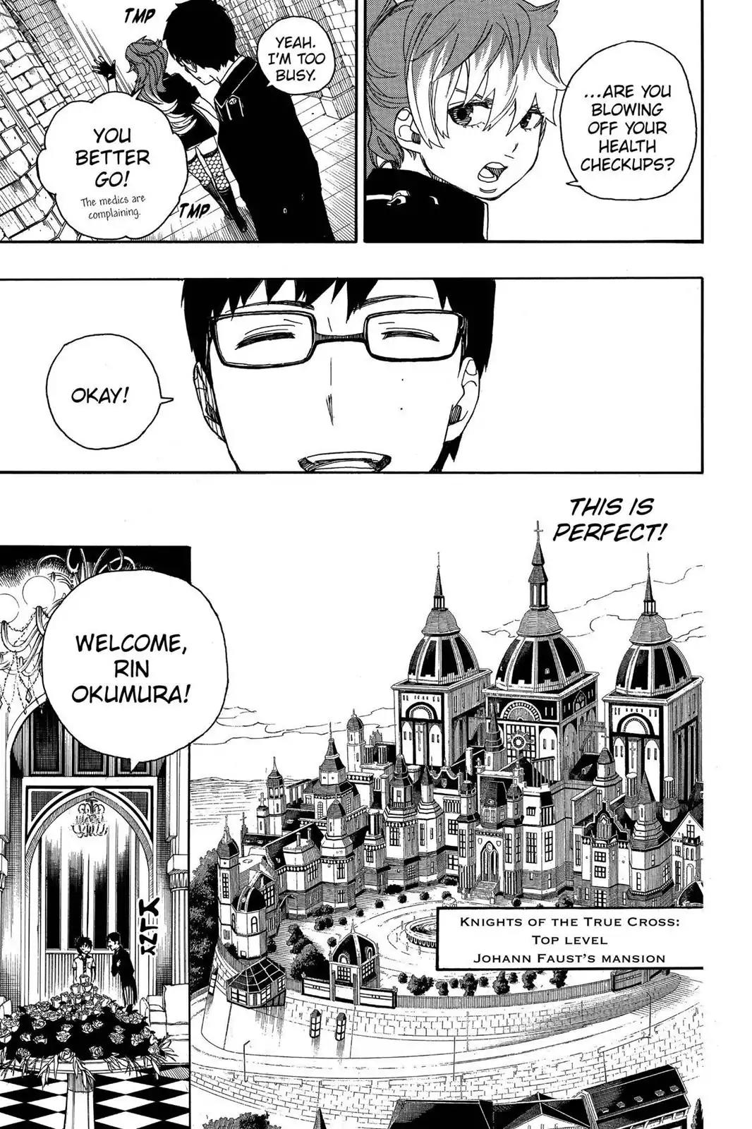 Ao no Exorcist Chapter 39 - Page 13