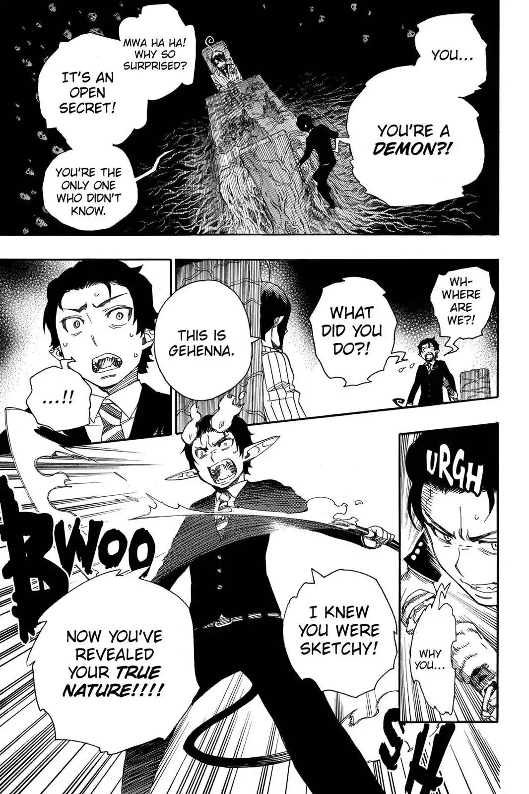 Ao no Exorcist Chapter 39 - Page 19