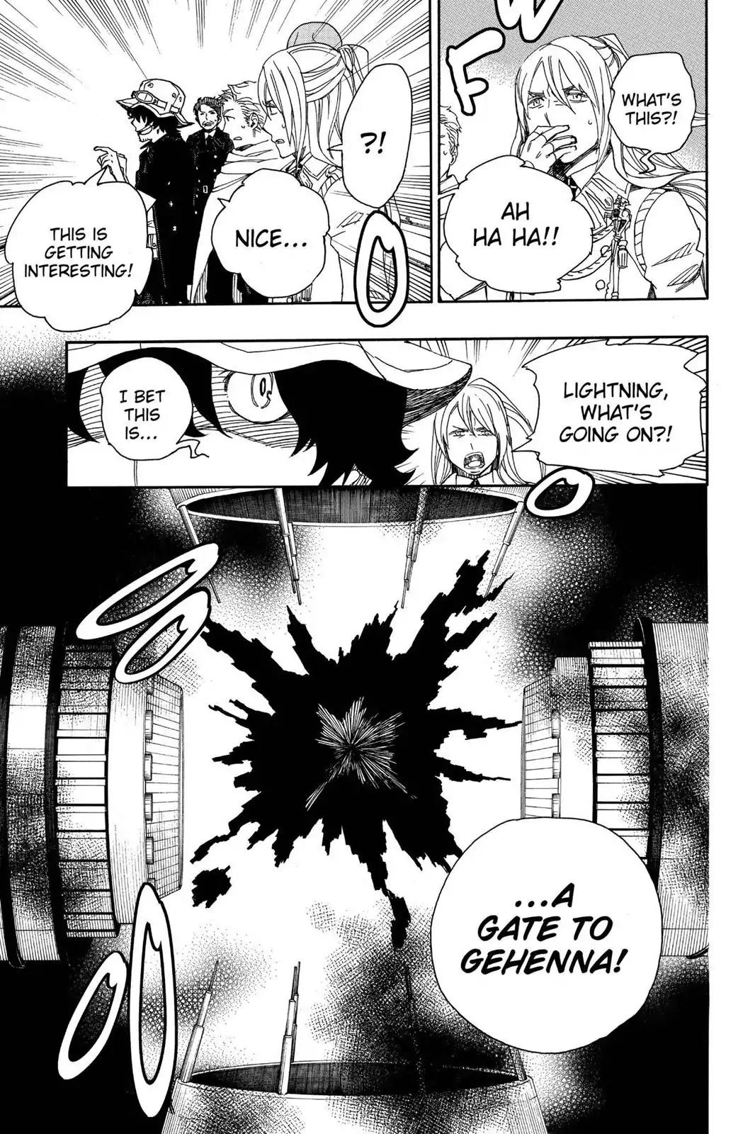 Ao no Exorcist Chapter 39 - Page 35