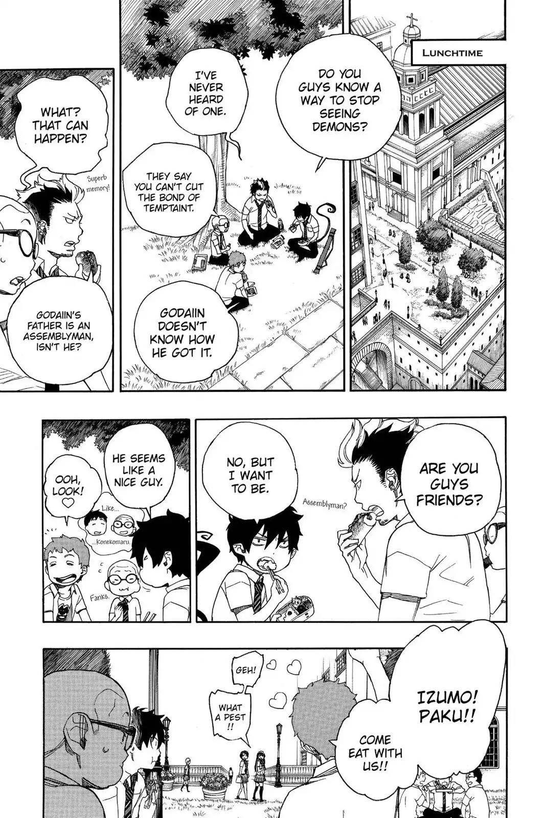 Ao no Exorcist Chapter 39 - Page 9