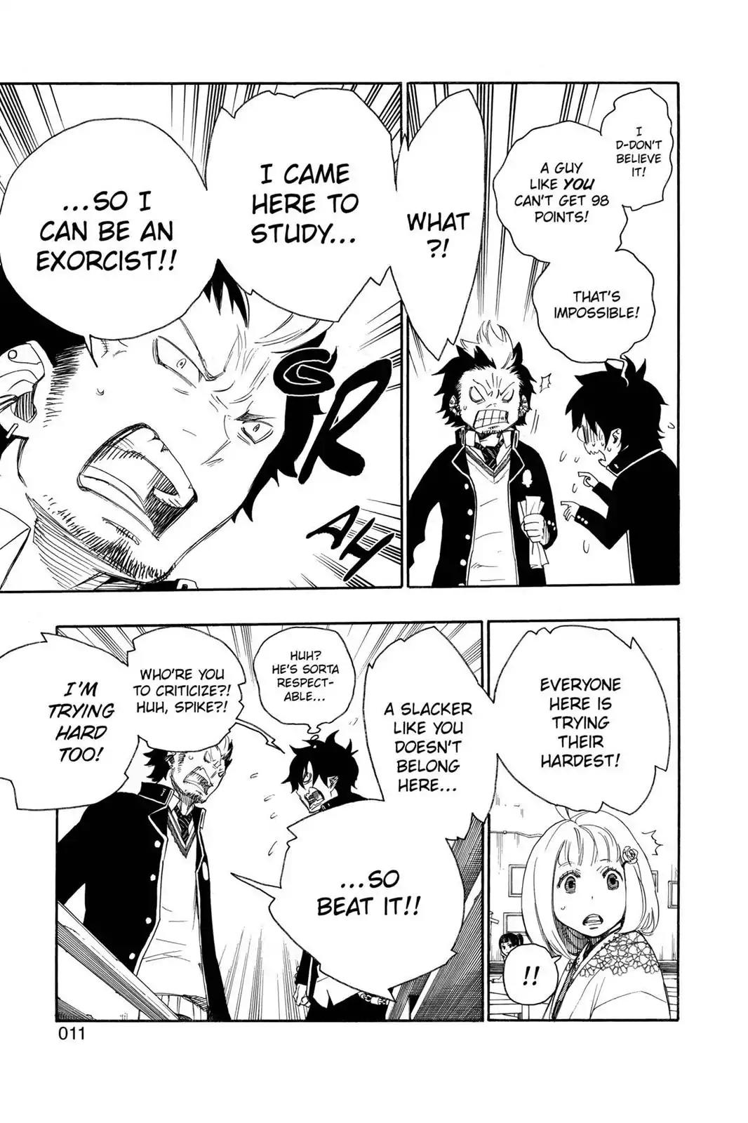 Ao no Exorcist Chapter 4 - Page 12