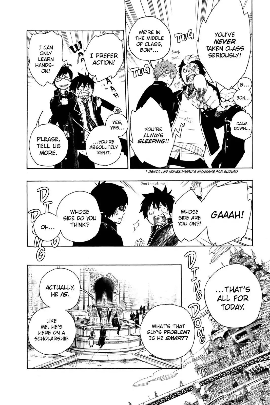 Ao no Exorcist Chapter 4 - Page 13
