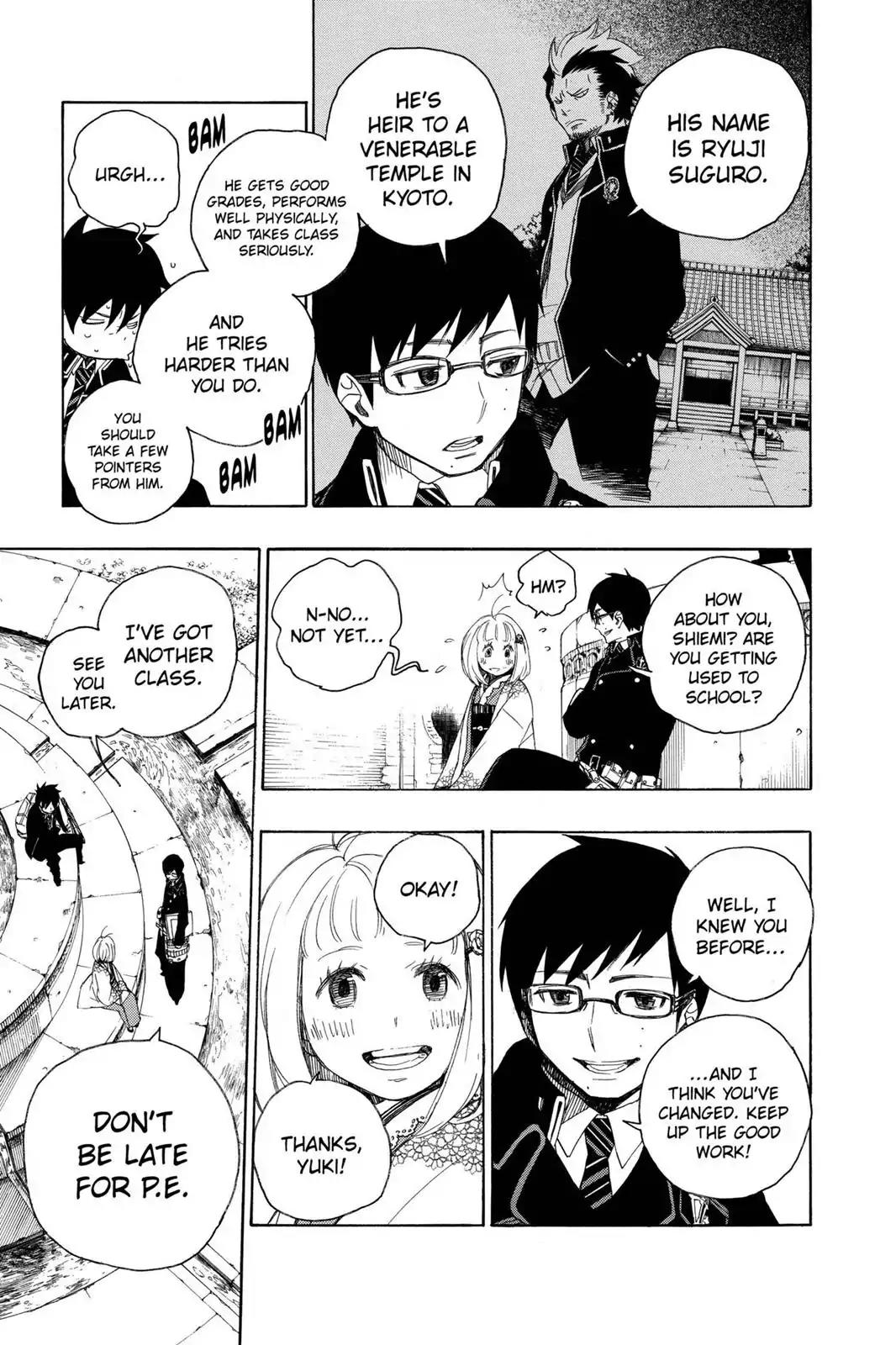 Ao no Exorcist Chapter 4 - Page 14