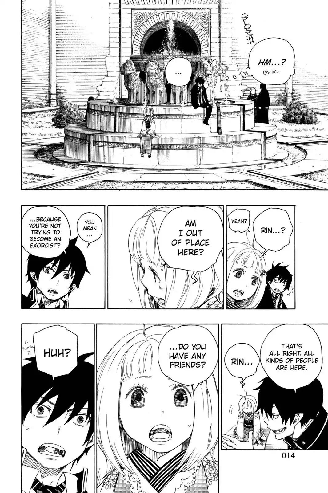 Ao no Exorcist Chapter 4 - Page 15