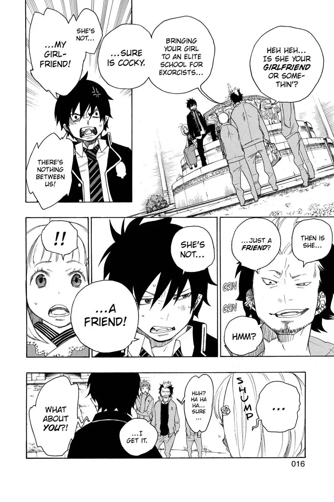 Ao no Exorcist Chapter 4 - Page 17