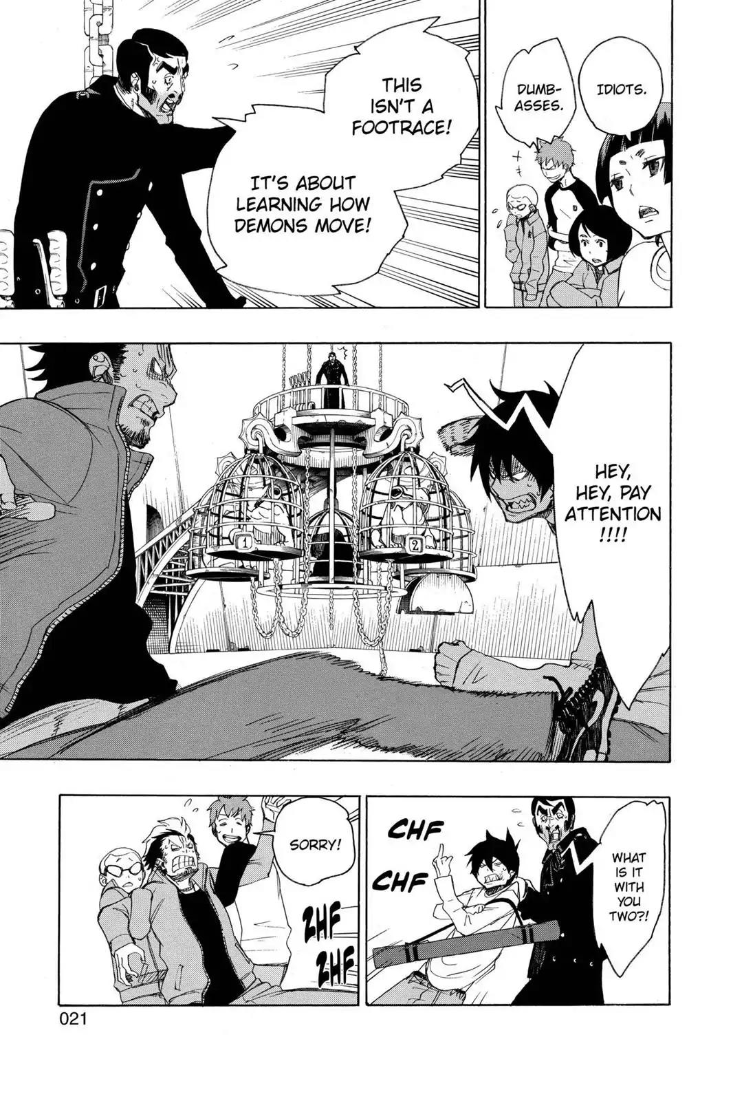 Ao no Exorcist Chapter 4 - Page 22
