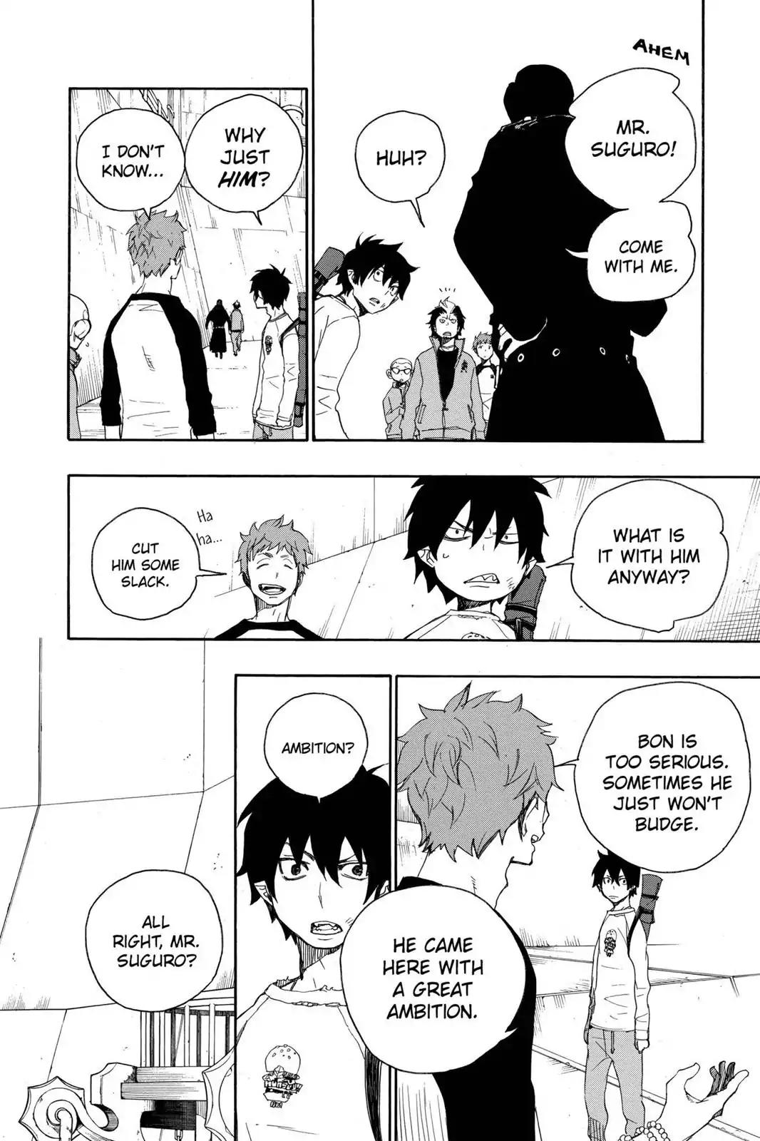 Ao no Exorcist Chapter 4 - Page 23