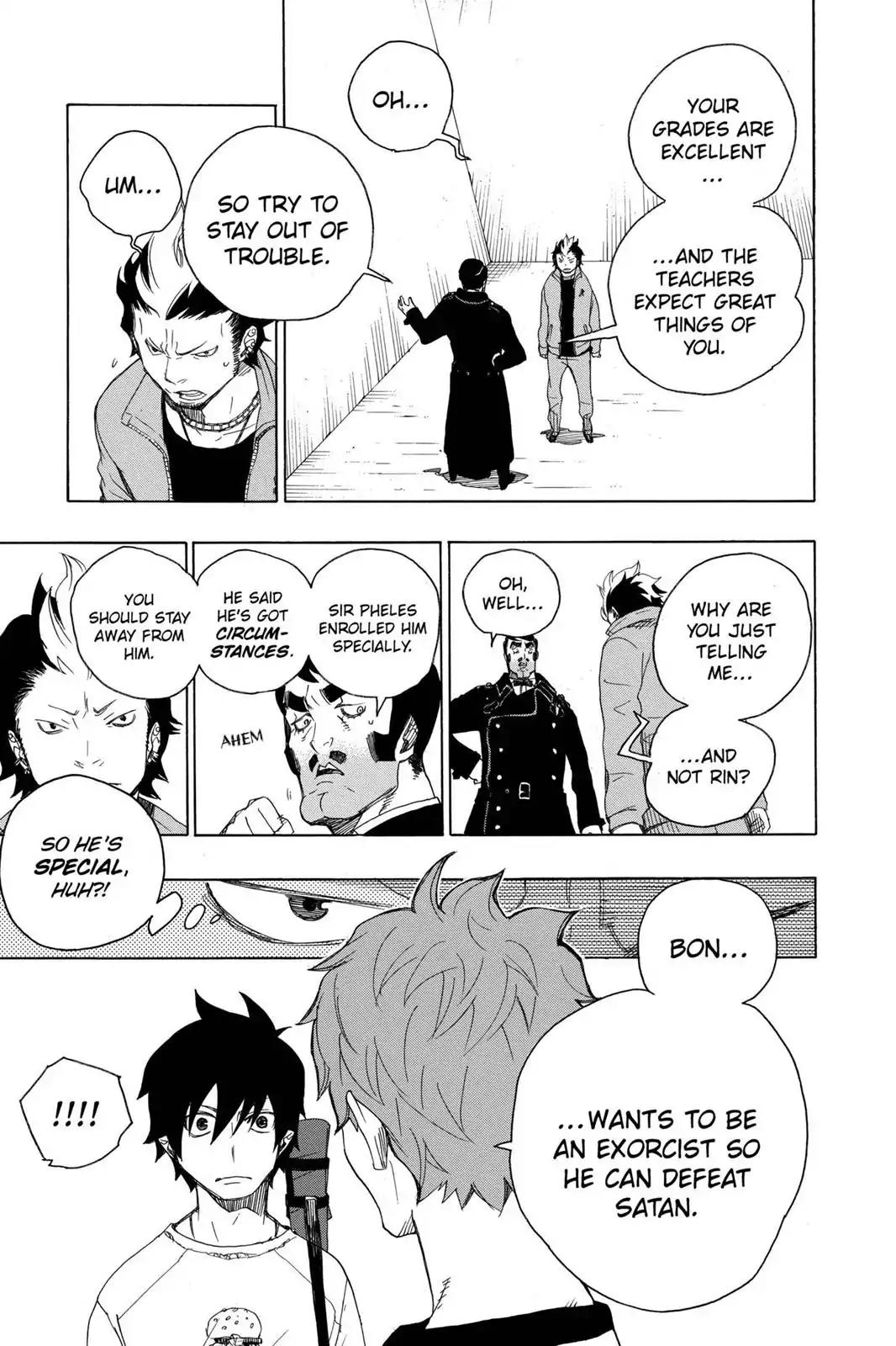 Ao no Exorcist Chapter 4 - Page 24