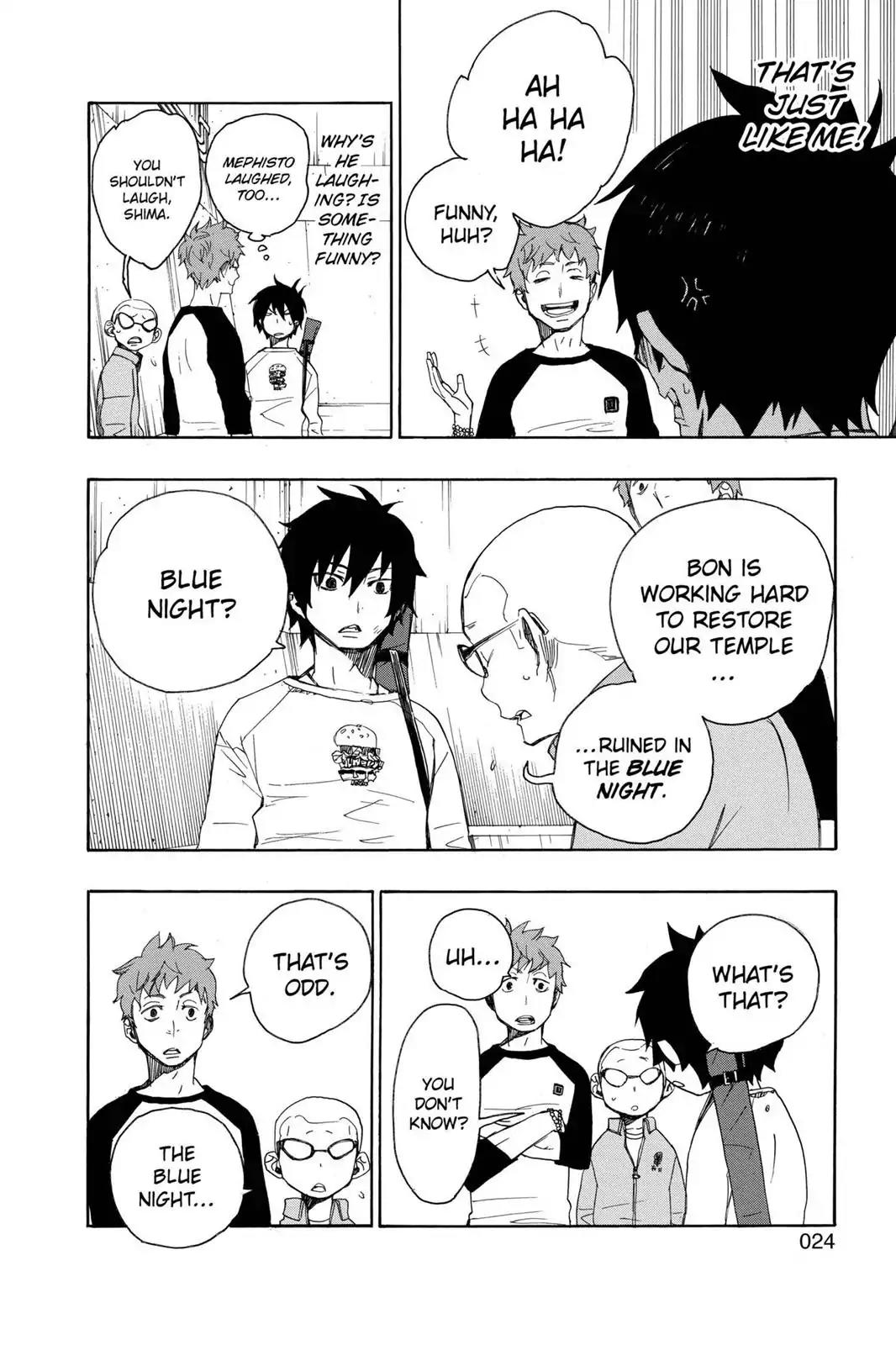 Ao no Exorcist Chapter 4 - Page 25