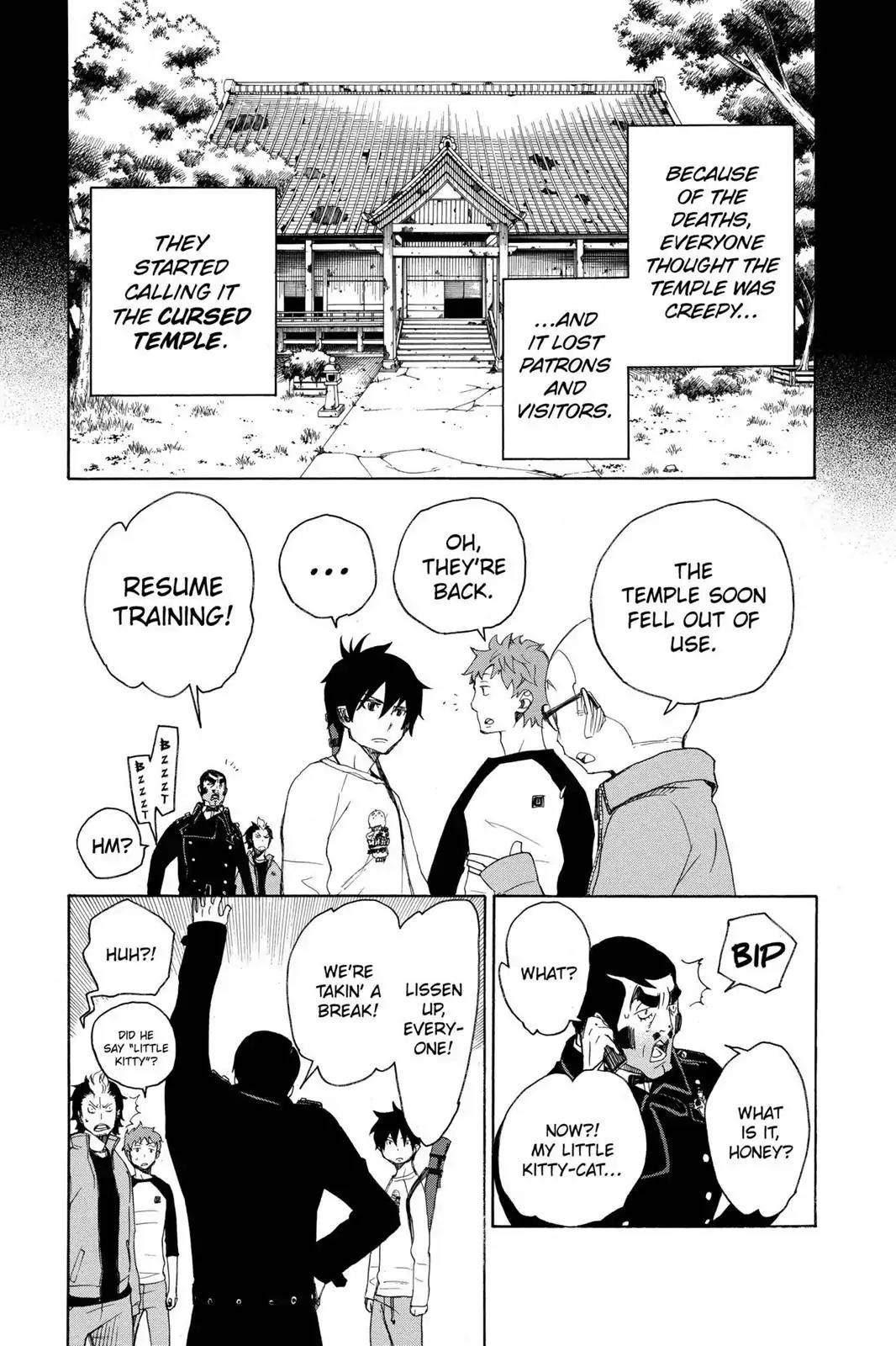 Ao no Exorcist Chapter 4 - Page 28