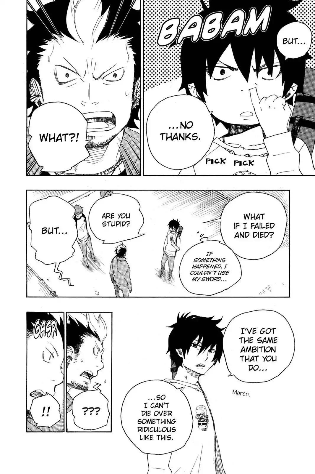 Ao no Exorcist Chapter 4 - Page 33