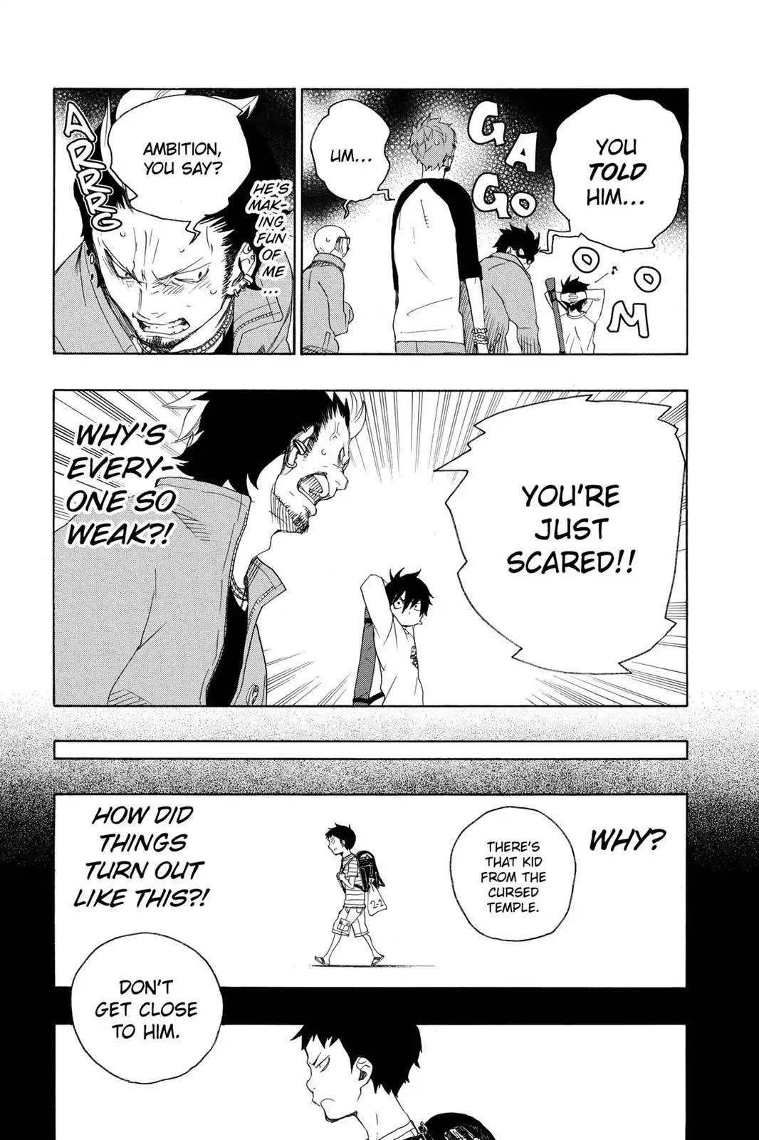 Ao no Exorcist Chapter 4 - Page 34
