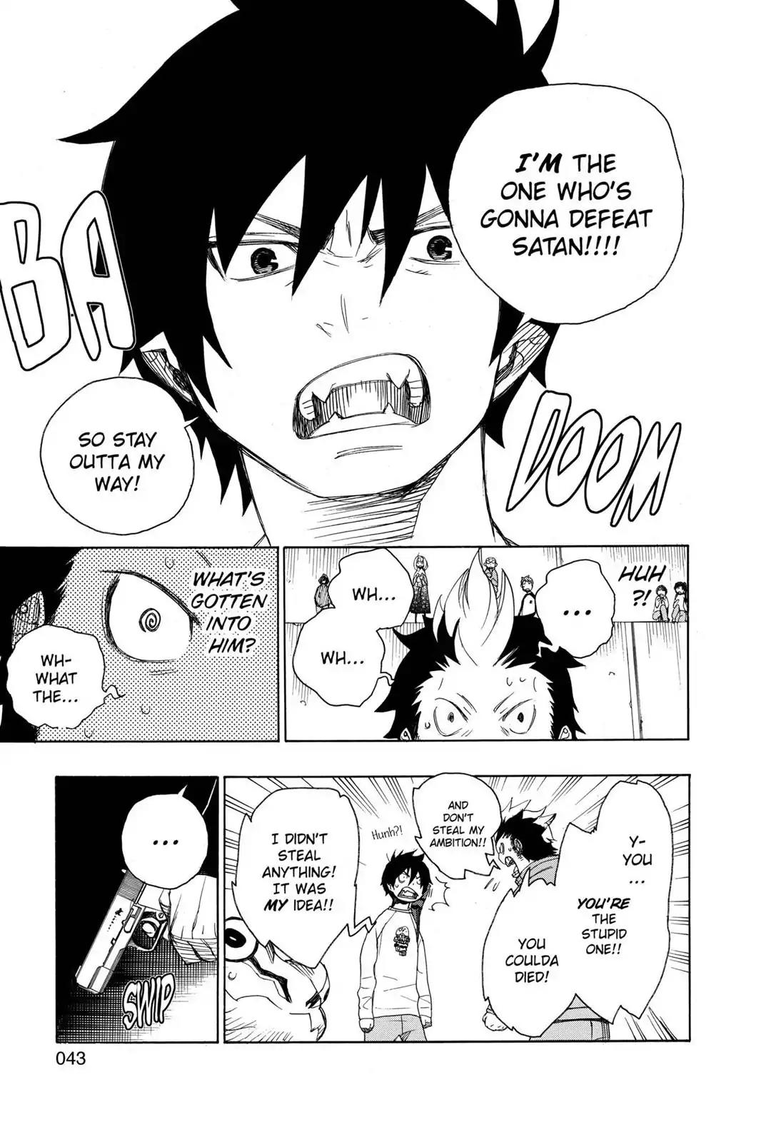 Ao no Exorcist Chapter 4 - Page 44
