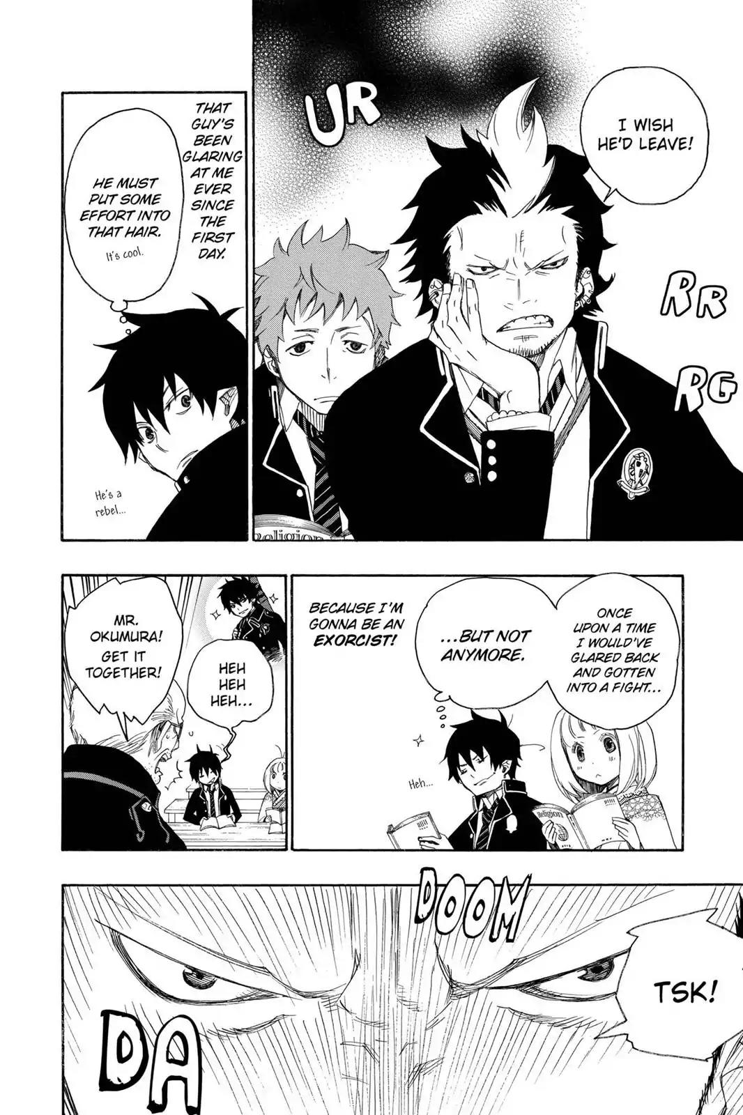 Ao no Exorcist Chapter 4 - Page 7