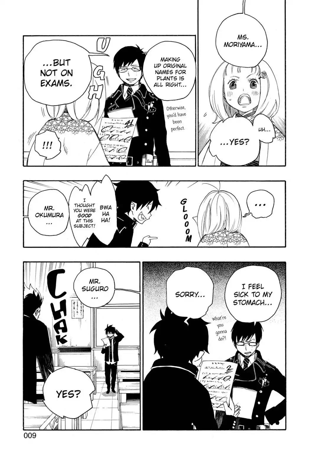 Ao no Exorcist Chapter 4 - Page 10