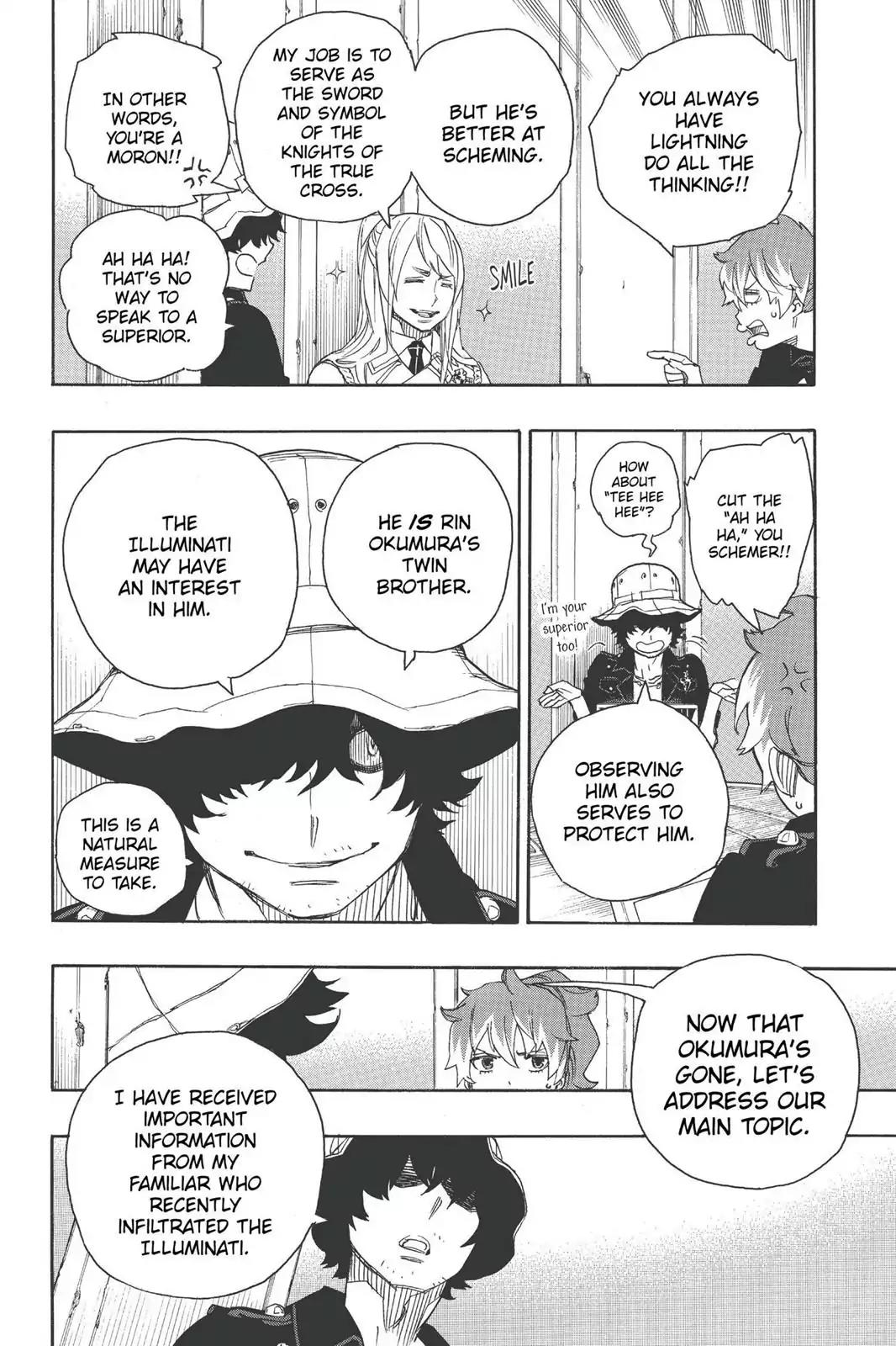 Ao no Exorcist Chapter 44 - Page 12