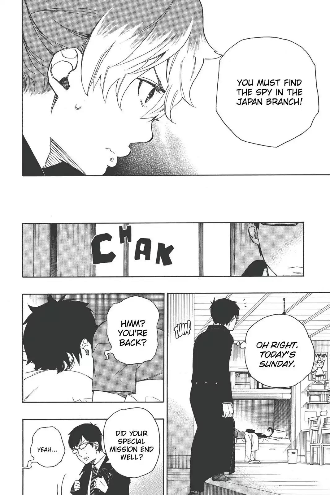 Ao no Exorcist Chapter 44 - Page 14