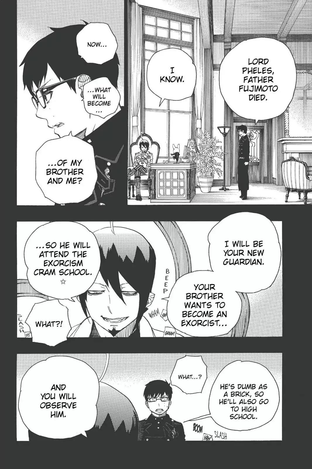 Ao no Exorcist Chapter 44 - Page 22