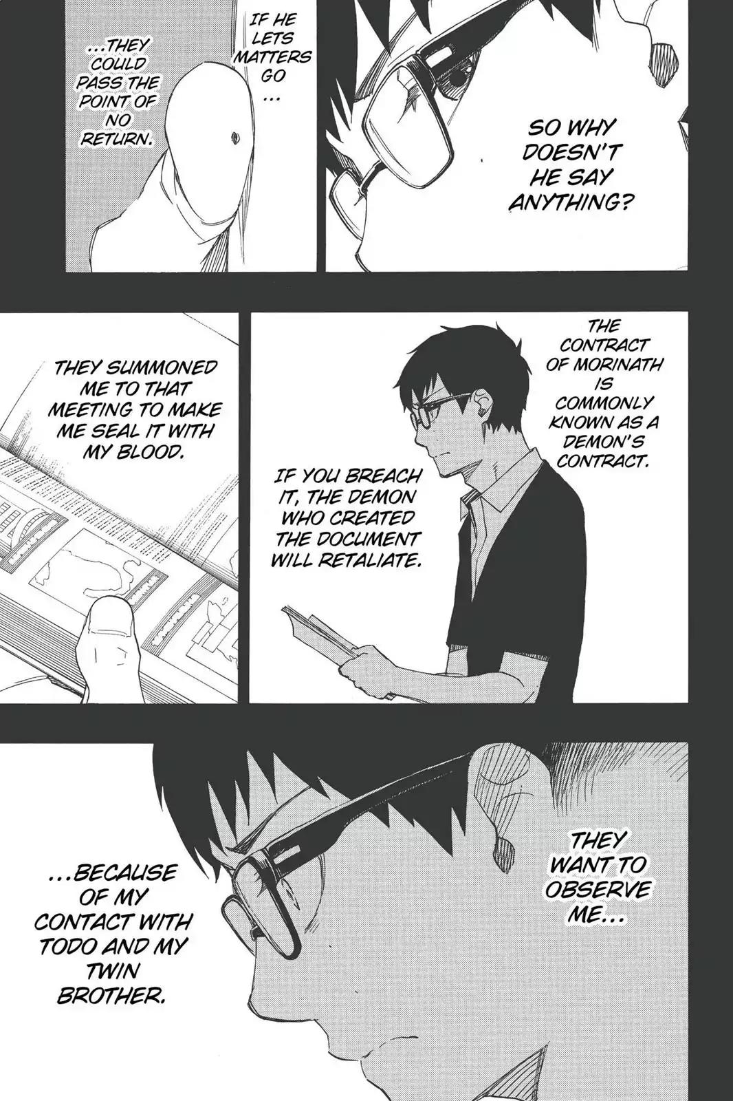 Ao no Exorcist Chapter 44 - Page 25
