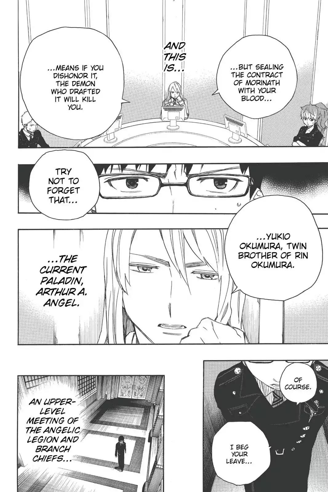 Ao no Exorcist Chapter 44 - Page 10