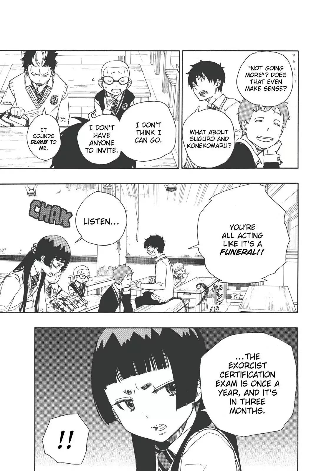 Ao no Exorcist Chapter 45 - Page 11