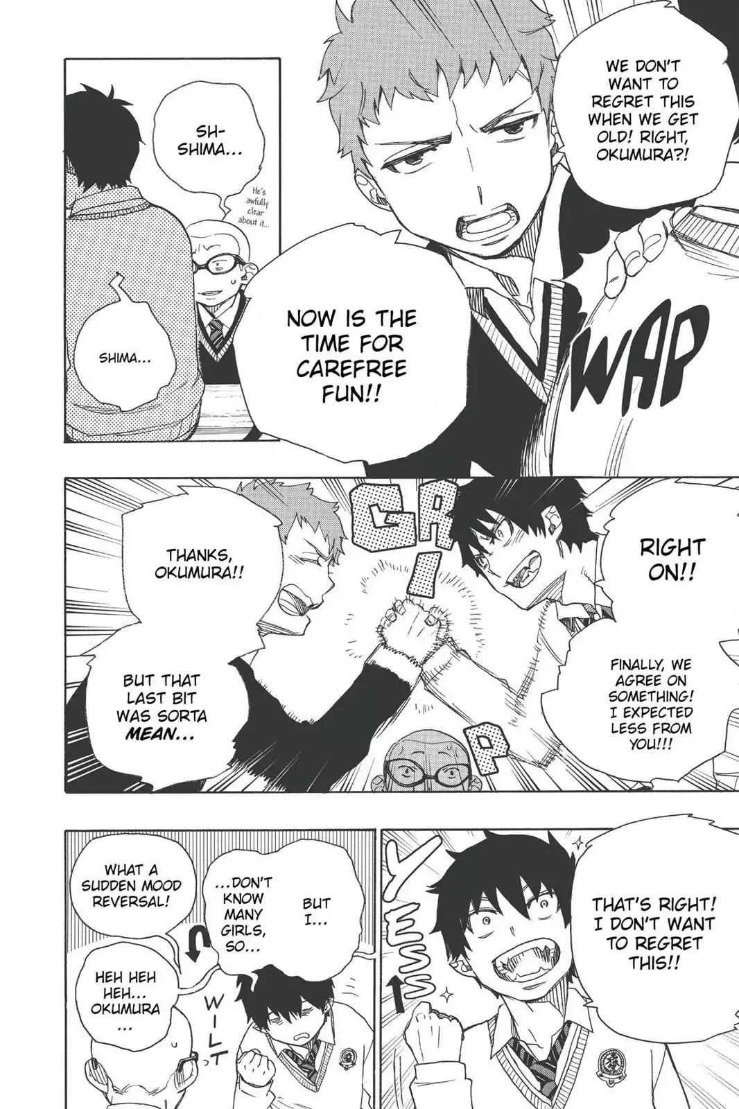 Ao no Exorcist Chapter 45 - Page 14