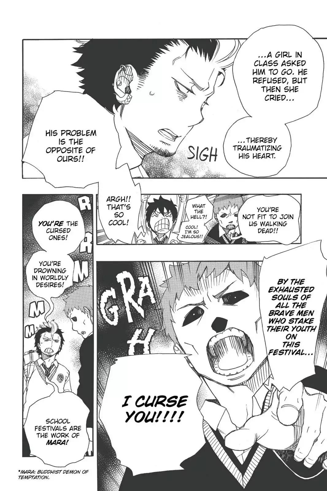 Ao no Exorcist Chapter 45 - Page 22
