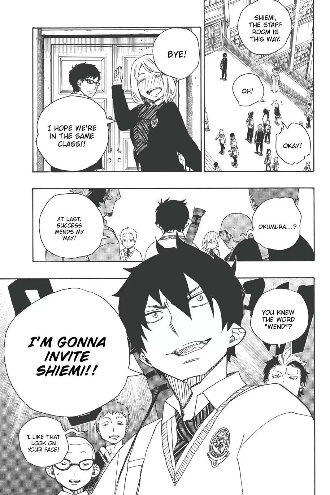 Ao no Exorcist Chapter 45 - Page 25