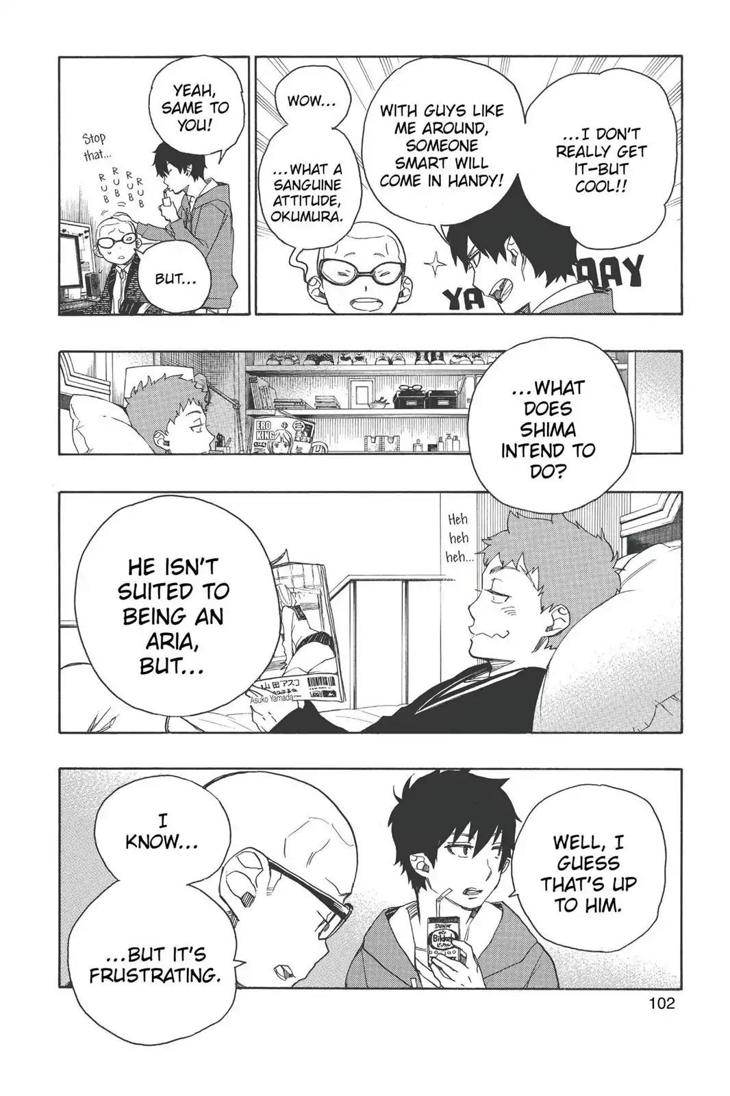 Ao no Exorcist Chapter 45 - Page 4