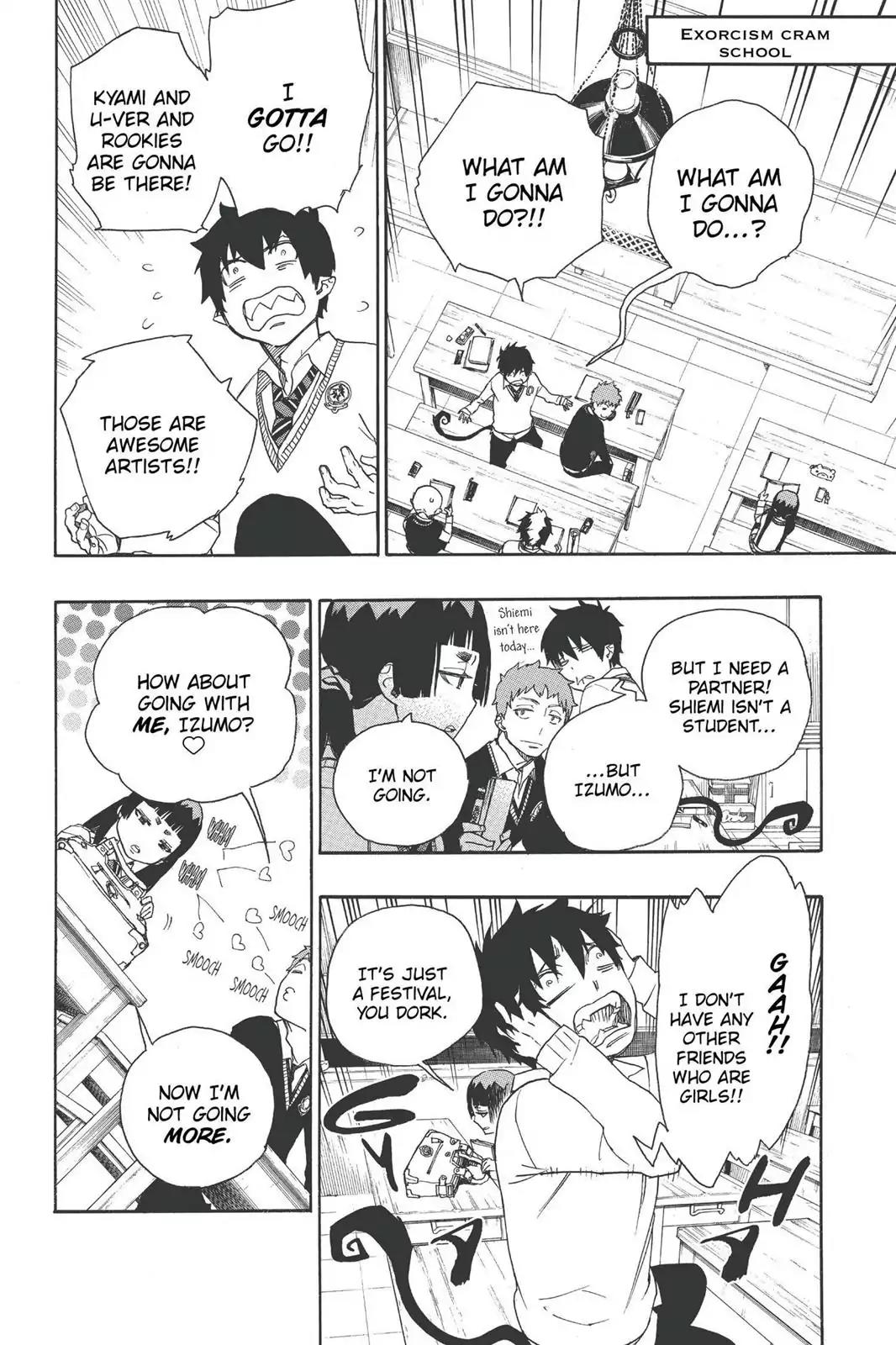 Ao no Exorcist Chapter 45 - Page 10