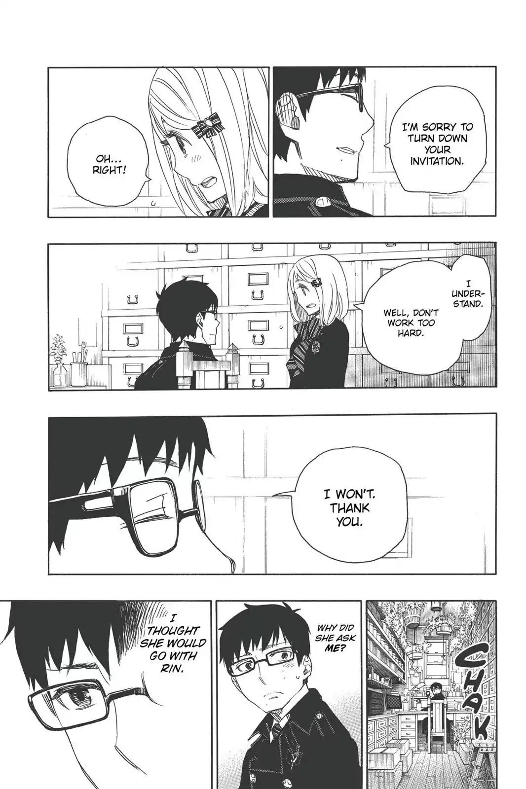 Ao no Exorcist Chapter 46 - Page 17