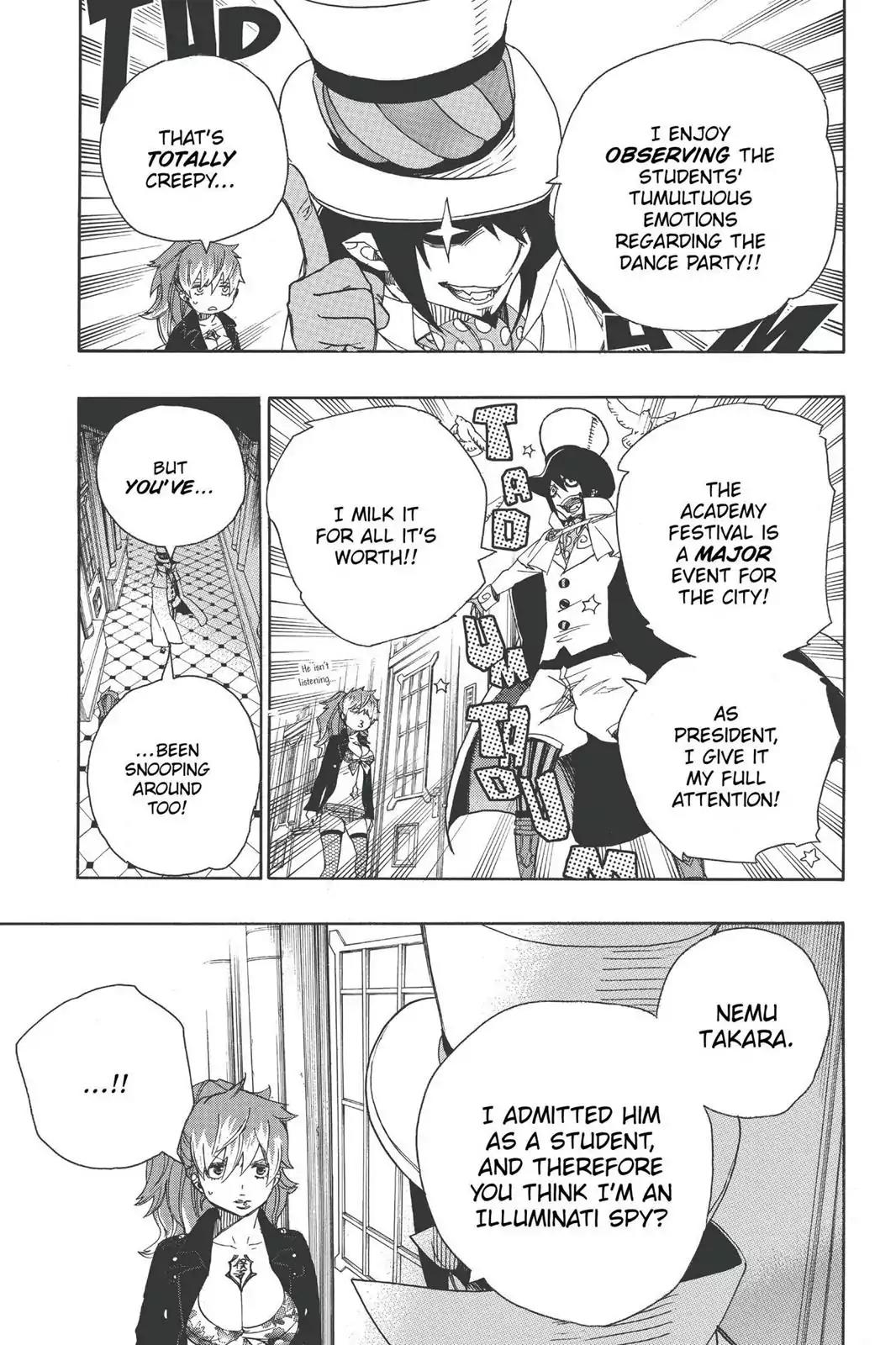 Ao no Exorcist Chapter 46 - Page 23