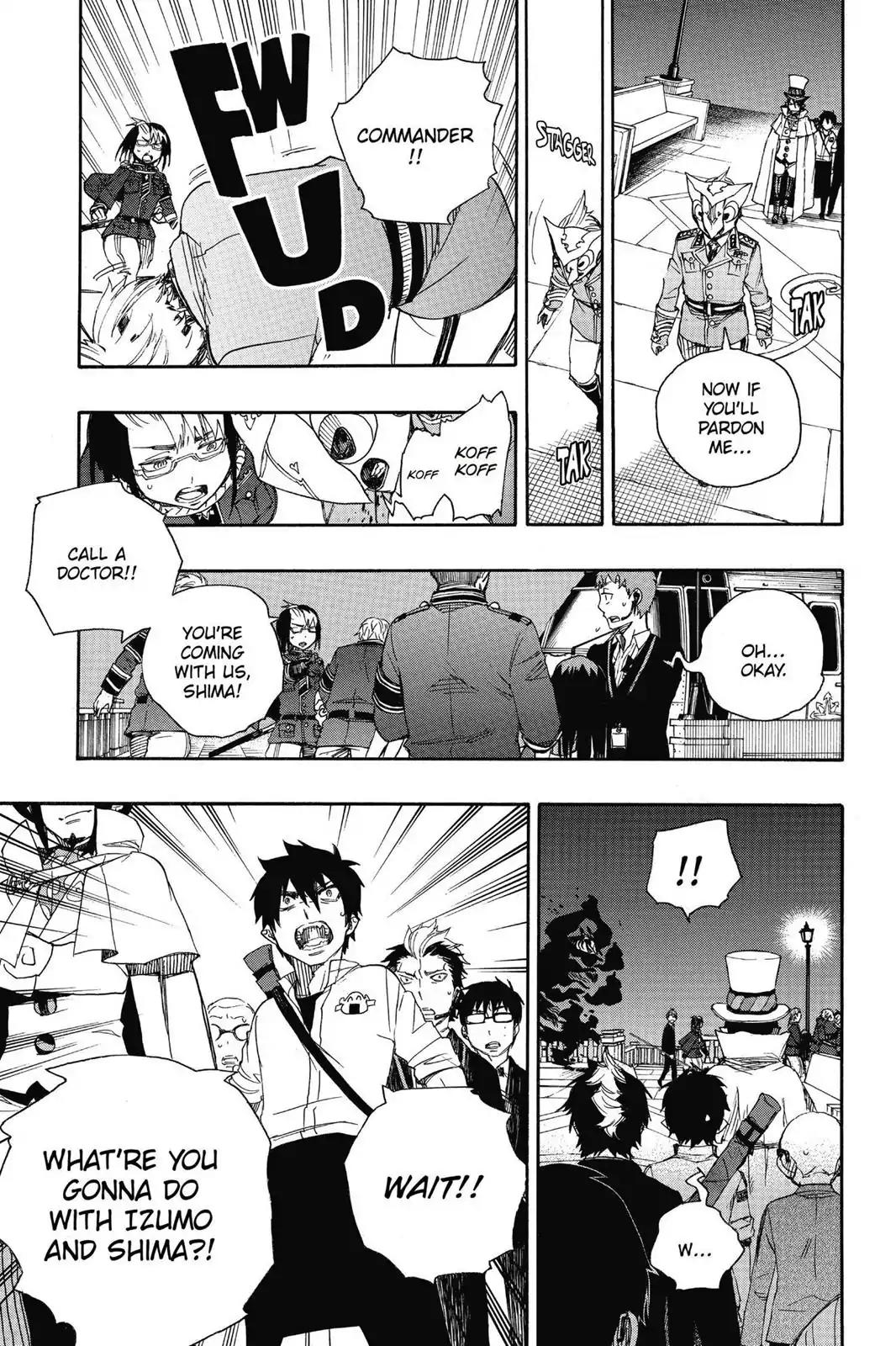 Ao no Exorcist Chapter 49 - Page 21