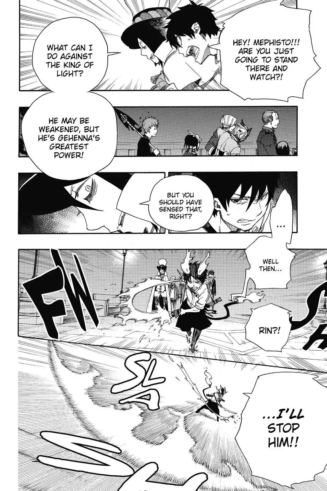 Ao no Exorcist Chapter 49 - Page 22