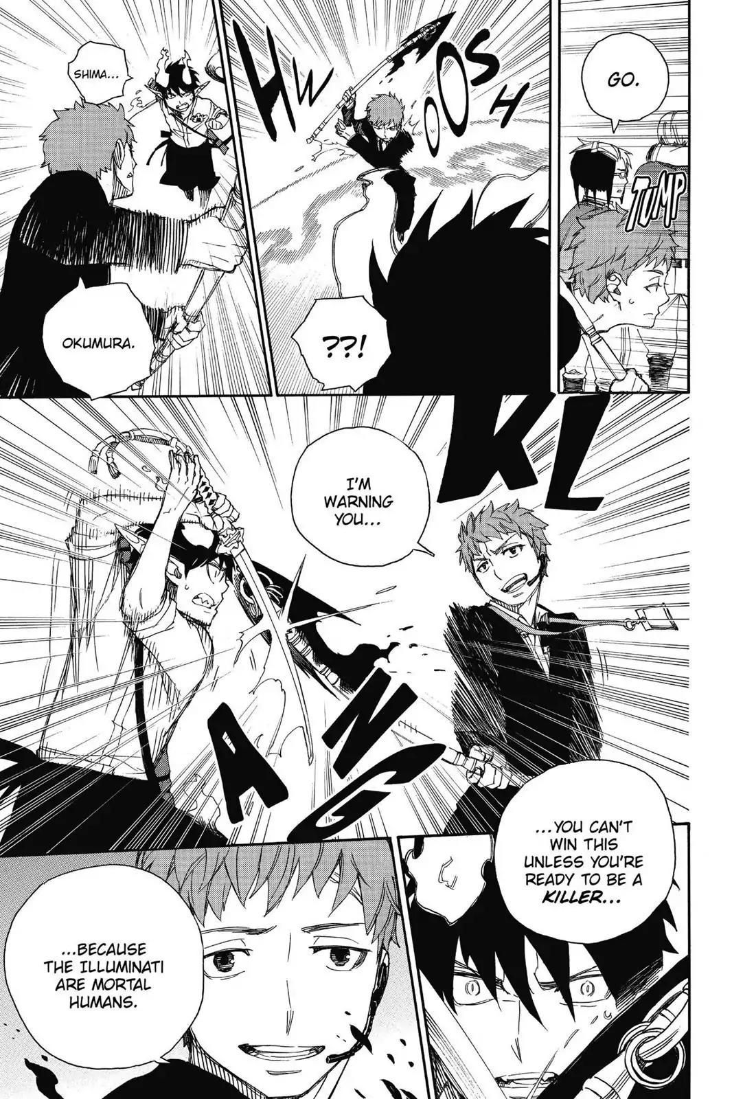 Ao no Exorcist Chapter 49 - Page 23