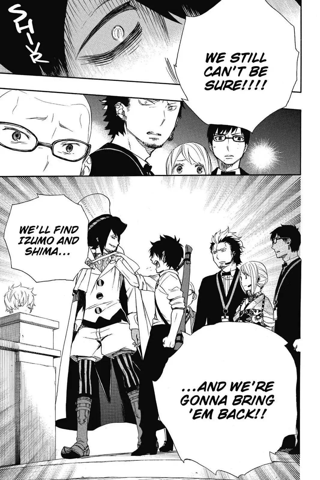 Ao no Exorcist Chapter 49 - Page 34