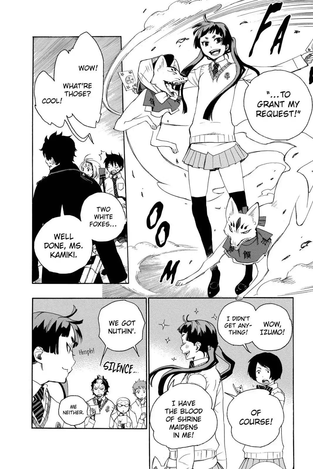 Ao no Exorcist Chapter 5 - Page 12
