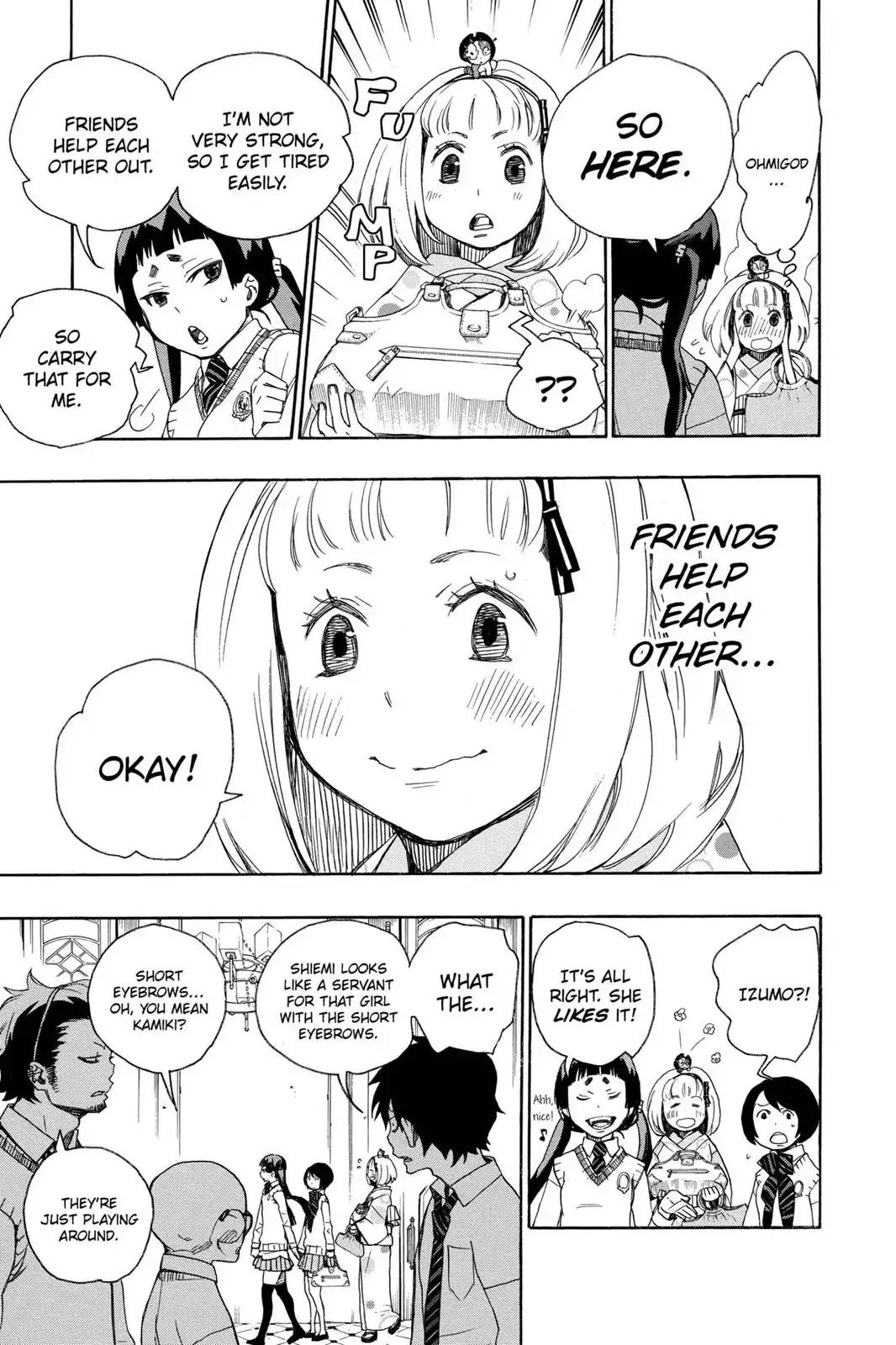 Ao no Exorcist Chapter 5 - Page 19
