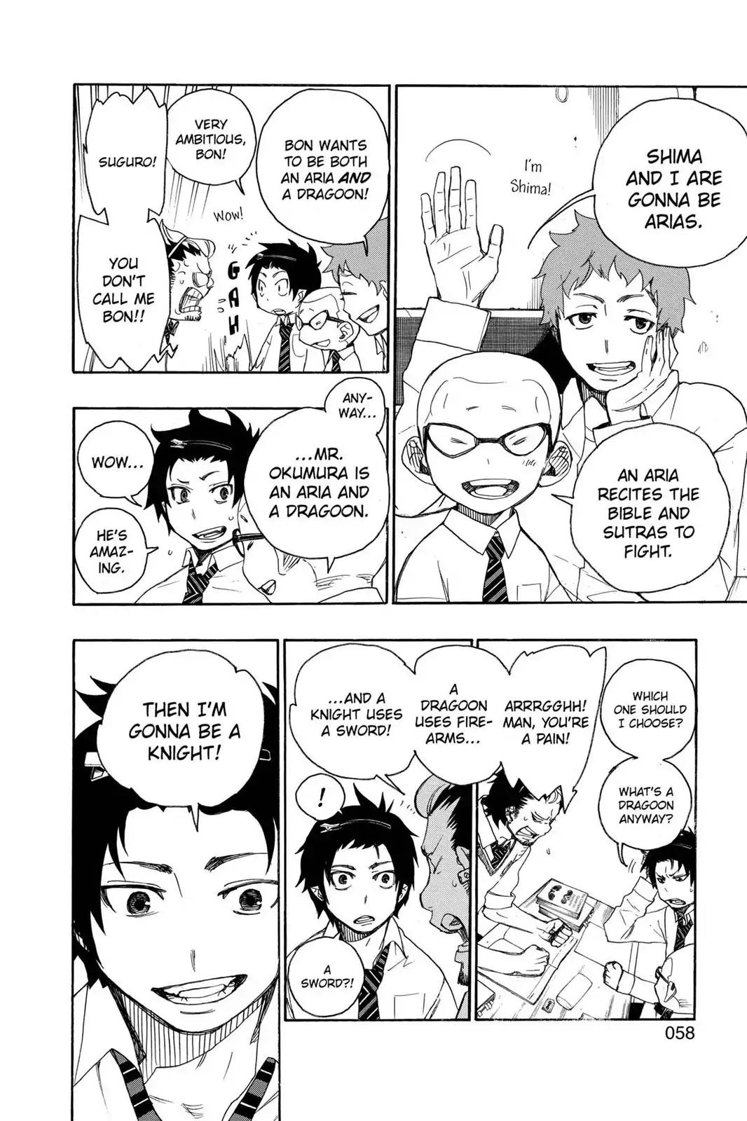 Ao no Exorcist Chapter 5 - Page 8