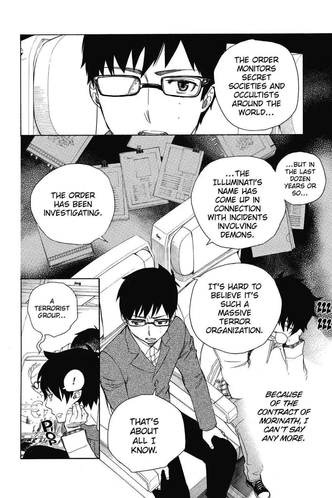 Ao no Exorcist Chapter 50 - Page 14