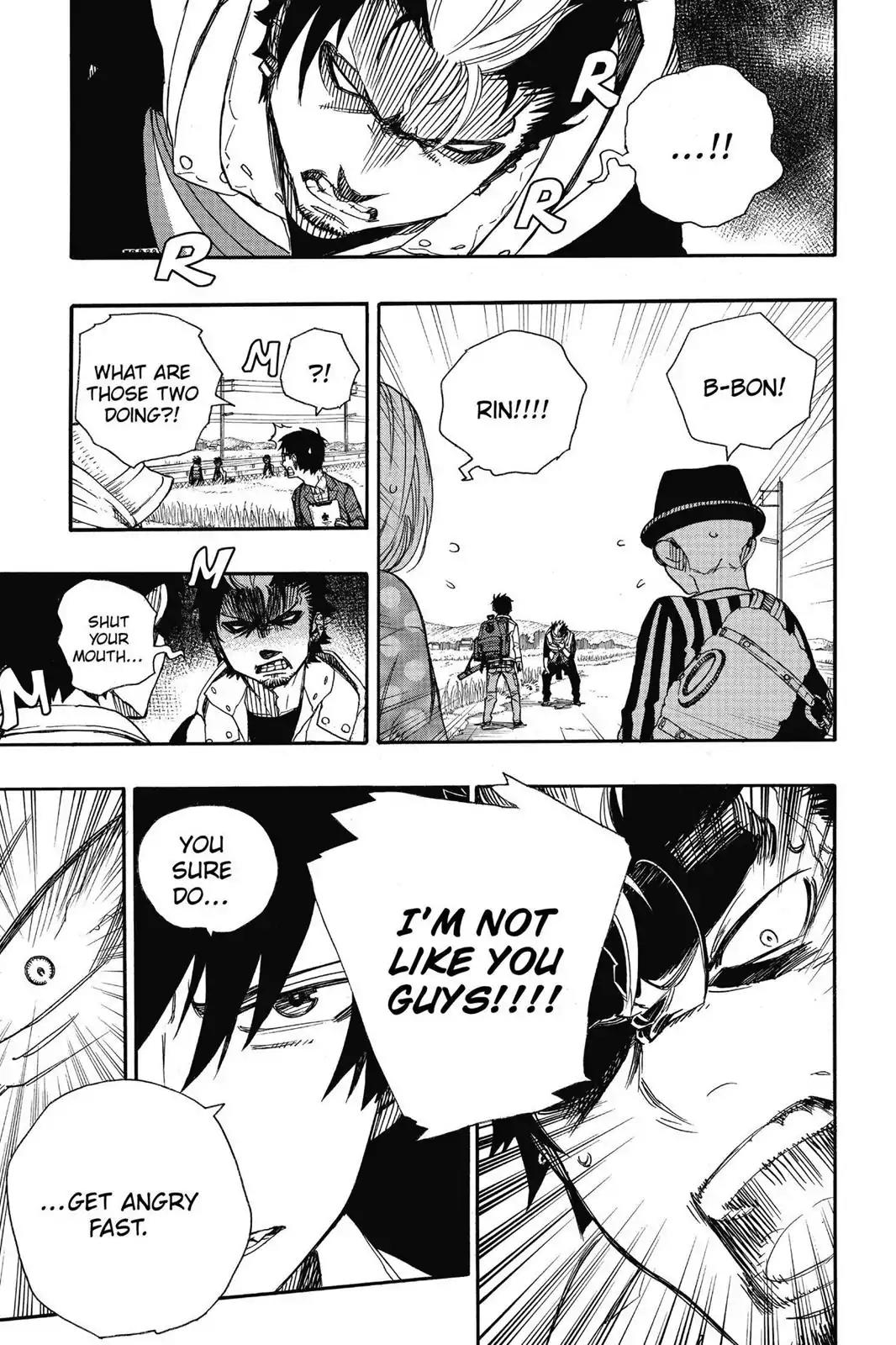 Ao no Exorcist Chapter 50 - Page 21