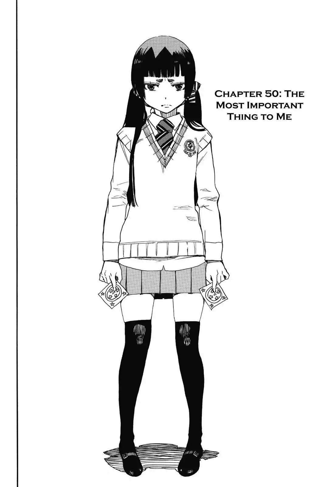 Ao no Exorcist Chapter 50 - Page 4