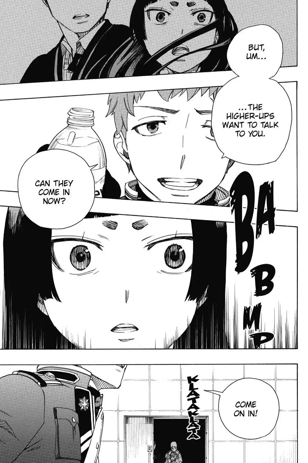 Ao no Exorcist Chapter 50 - Page 33