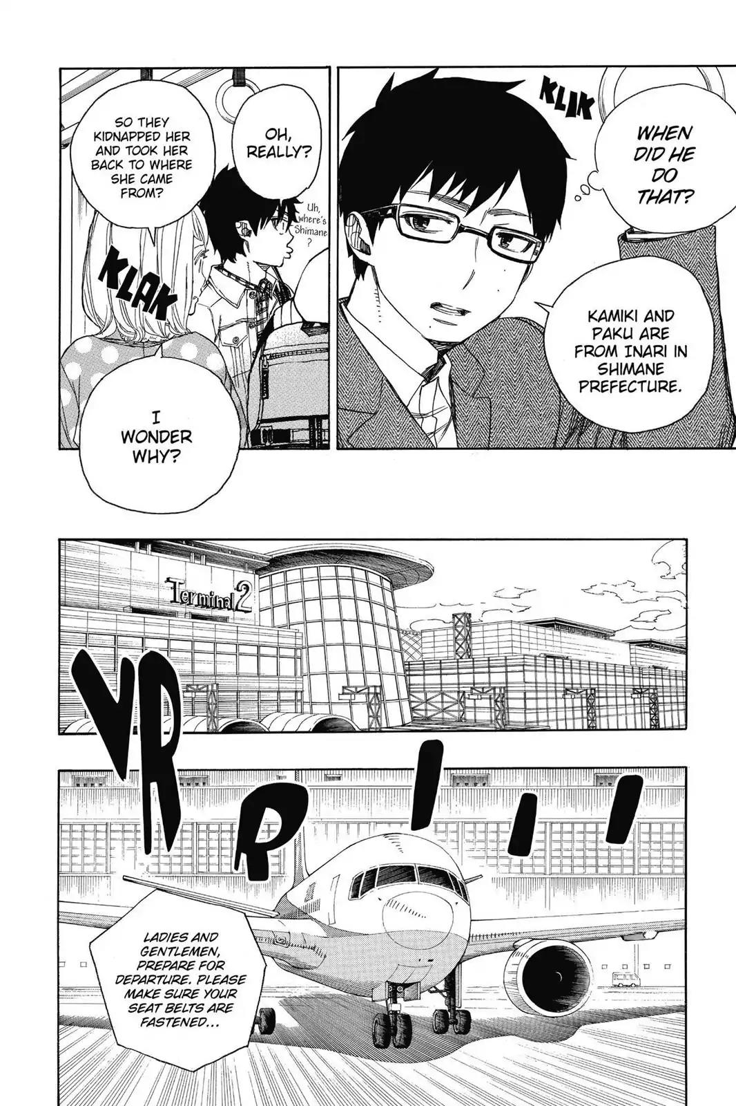 Ao no Exorcist Chapter 50 - Page 10