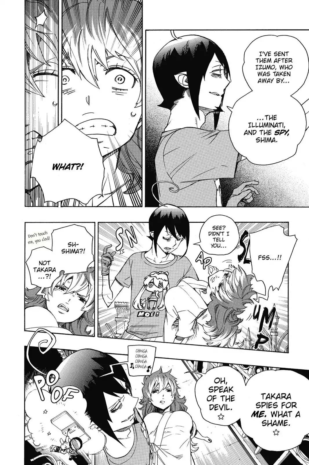 Ao no Exorcist Chapter 51 - Page 12