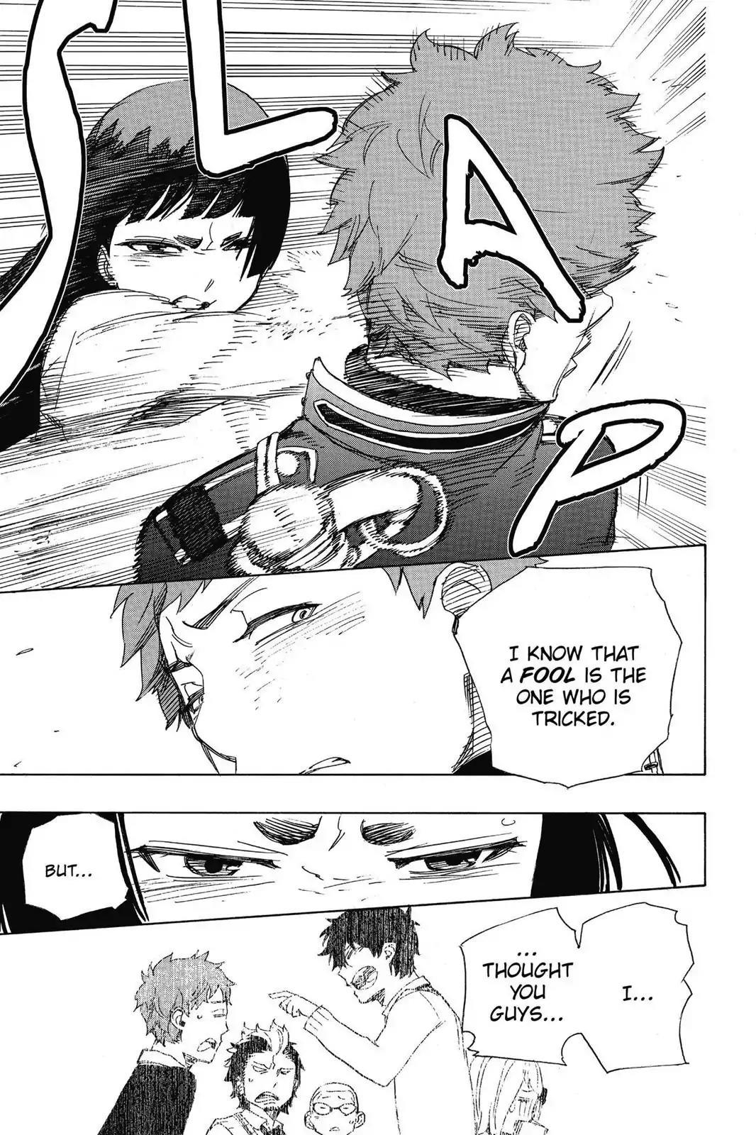 Ao no Exorcist Chapter 51 - Page 28